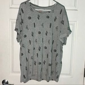 H&M Cactus Print T-shirt